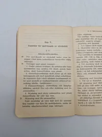 Forslag till vabenvårdsinstruktion handvapen och kulsprutor - Brigade stemplet