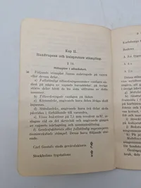 Forslag till vabenvårdsinstruktion handvapen och kulsprutor - Brigade stemplet