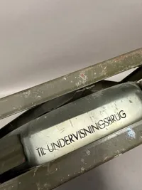 Original US WW2 pansermine til undervisningsbrug