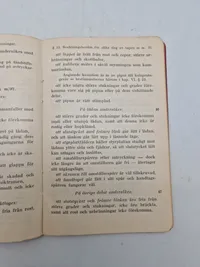 Forslag till vabenvårdsinstruktion -handvapen och kulsprutor - Brigade stemplet