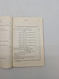 Forslag till vabenvårdsinstruktion -handvapen och kulsprutor - Brigade stemplet