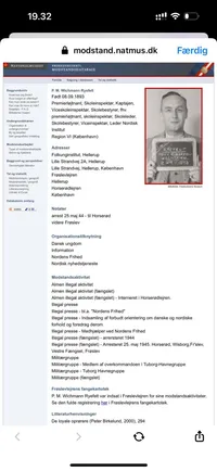 Sjælden Tush tegning fra Frøslevlejeren tegnet af P.M. Wichmann Ryefelt