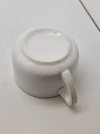 Original kaffekop M. underkop - Søværnet (Kongeligt porcelæn)