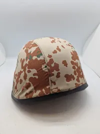 Original Gallet hjelm med ørken camouflage cover