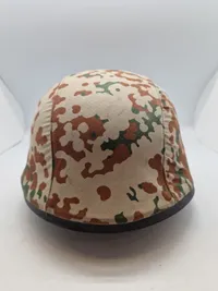 Original Gallet hjelm med ørken camouflage cover