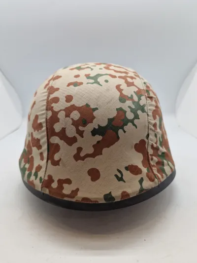 Original Gallet hjelm med ørken camouflage cover