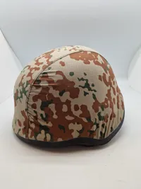 Original Gallet hjelm med ørken camouflage cover
