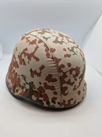 Original Gallet hjelm med ørken camouflage cover