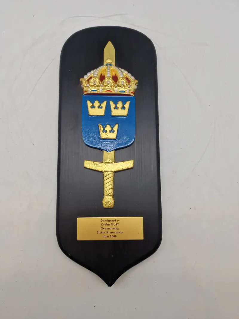 Originalt militært våbenskjold