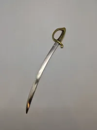 Miniature livgarde sabel M/1854 - ekstremt veludført