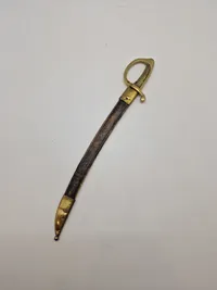 Miniature livgarde sabel M/1854 - ekstremt veludført