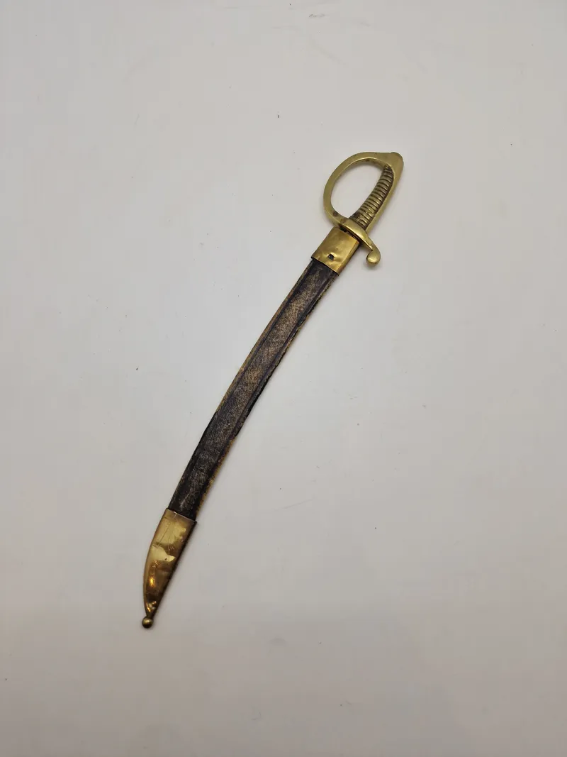 Miniature livgarde sabel M/1854 - ekstremt veludført