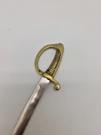 Miniature livgarde sabel M/1854 - ekstremt veludført