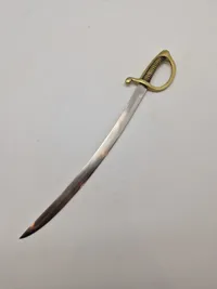 Miniature livgarde sabel M/1854 - ekstremt veludført