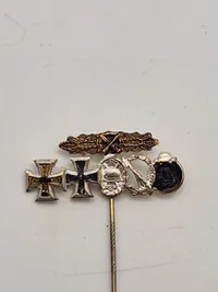 Original “57” nål, fra tysk veteran
