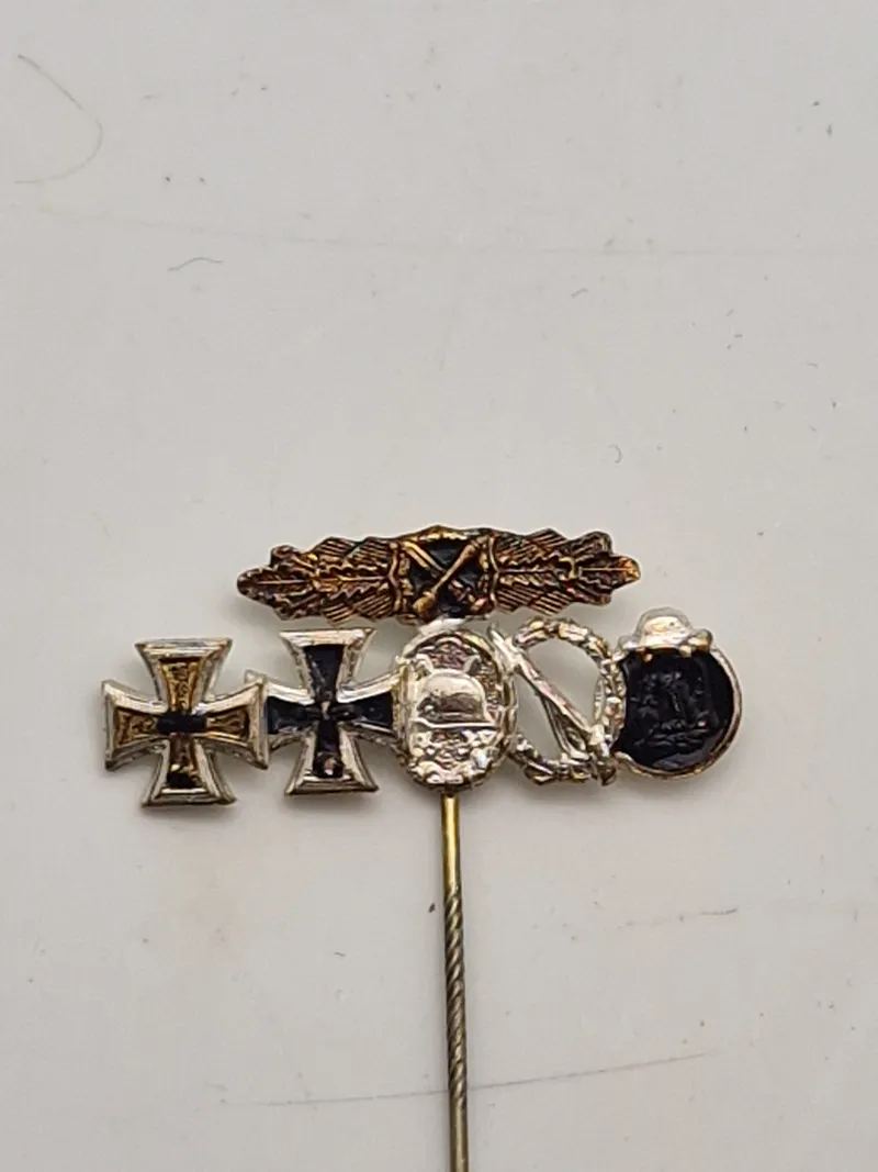 Original “57” nål, fra tysk veteran
