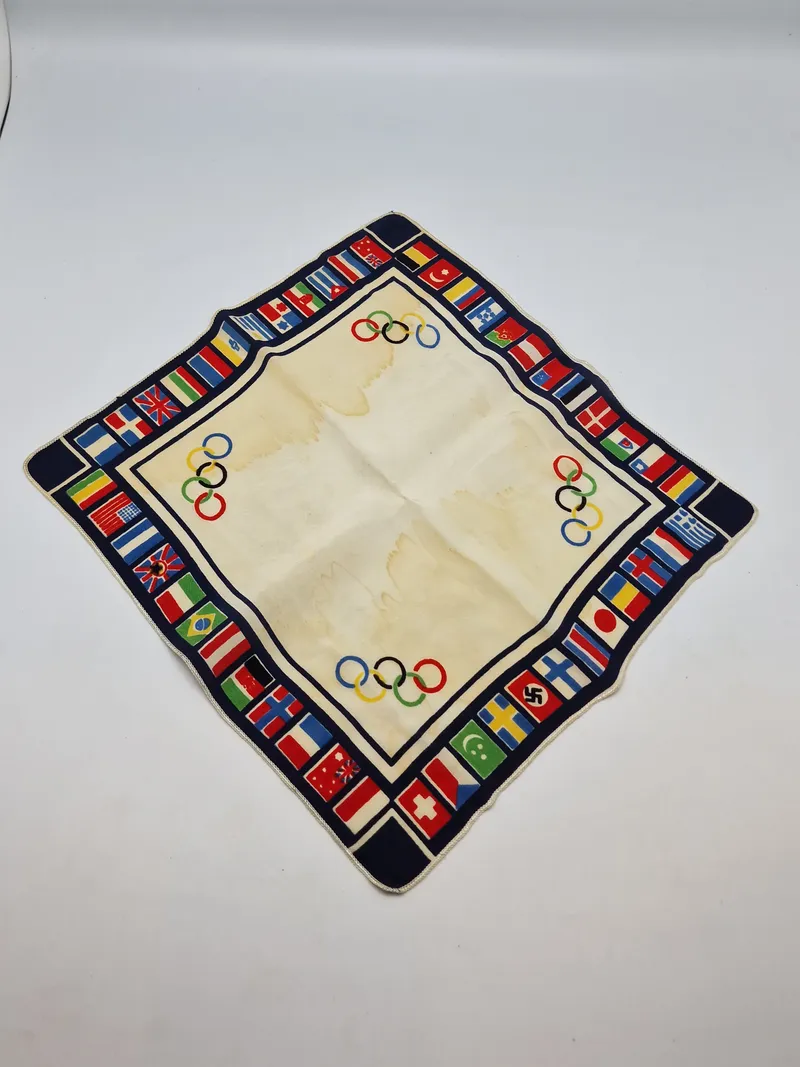 Originalt olympiade lommetørklæde - 1936