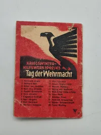 Original WHW bog med ritterkreuzträger HS