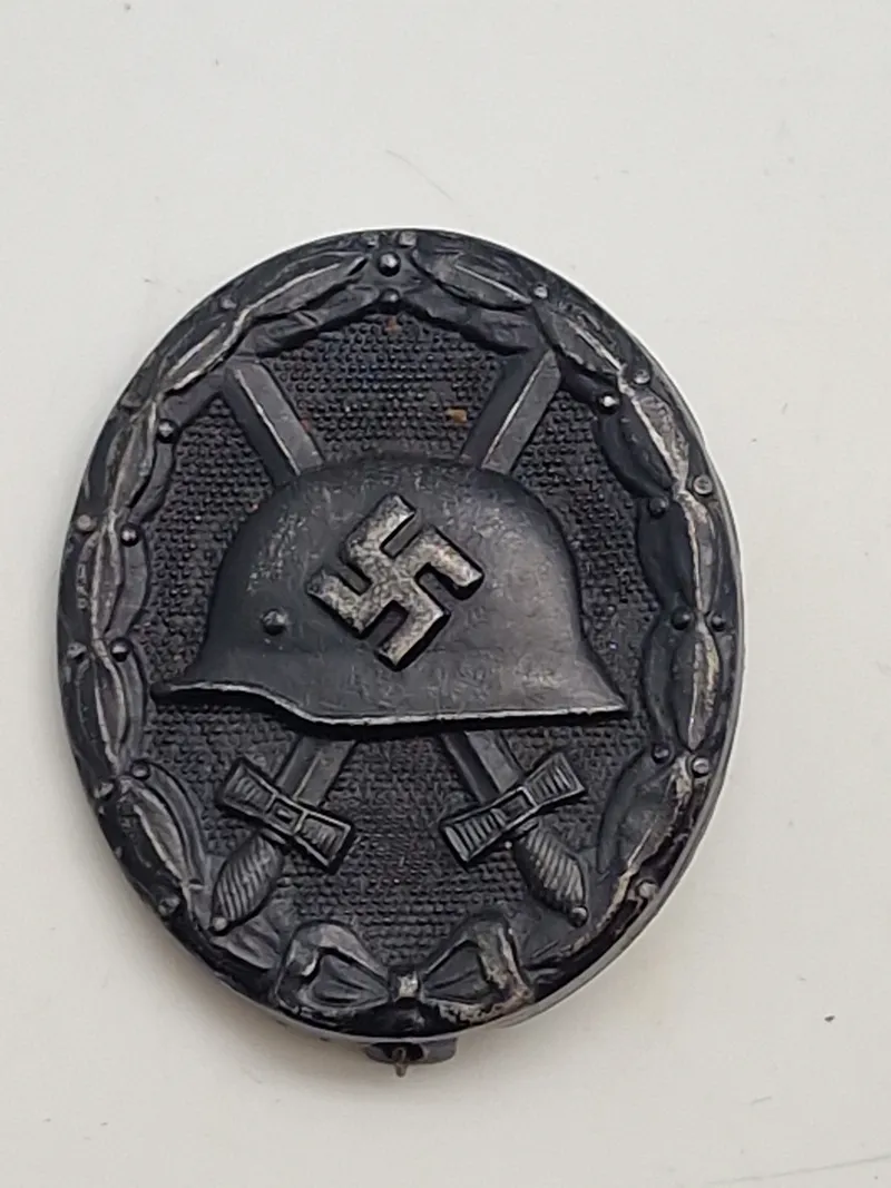 Original Verwundetenabzeichen Schwarz – Hersteller 58 (Artur Jakel & Co., Gablonz)