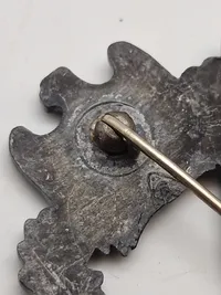 Originalt infanterie sturmabzeichen silber - Hersteller AS (Ukendt)