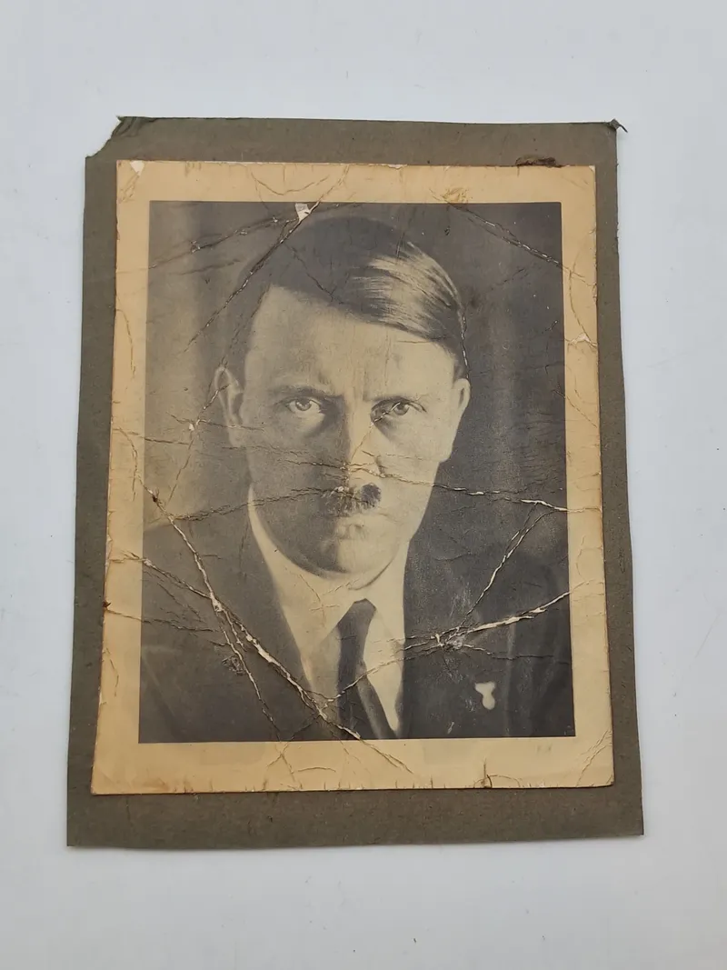 Originalt fotograf af Adolf Hitler