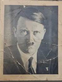 Originalt fotograf af Adolf Hitler