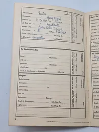 Originalt tysk Ahnenpas - ww2