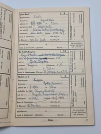 Originalt tysk Ahnenpas - ww2