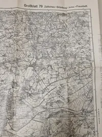 Originalt tysk reichkarte
