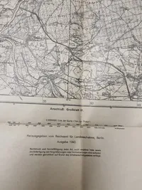 Originalt tysk reichkarte