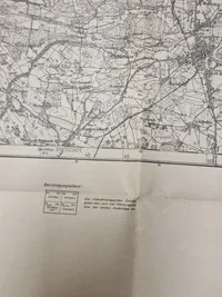 Originalt tysk reichkarte