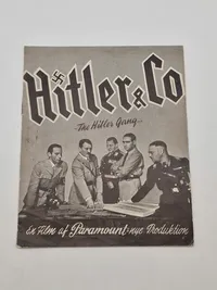 Originalt filmprogram - Hitler & Co