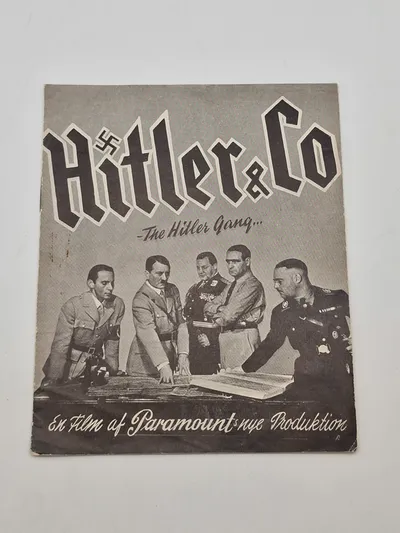 Originalt filmprogram - Hitler & Co