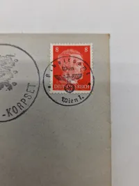 kuvert med stempel fra Schalburgkorpset