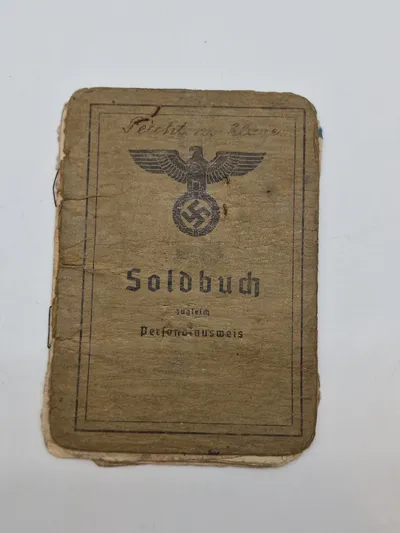 Original tysk Solbuch - godt udfyldt