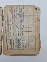 Original tysk Solbuch - godt udfyldt