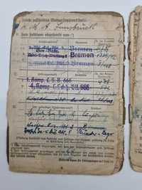 Original tysk Solbuch - godt udfyldt