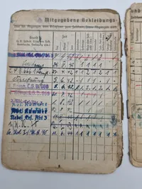 Original tysk Solbuch - godt udfyldt