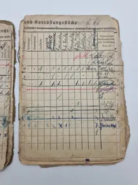 Original tysk Solbuch - godt udfyldt