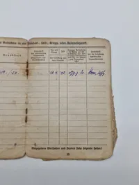 Original tysk Solbuch - godt udfyldt