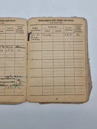Original tysk Solbuch - godt udfyldt