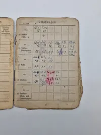 Original tysk Solbuch - godt udfyldt