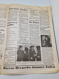 Originalt eks af den dansk nazistiske avis “Kamptegnet”