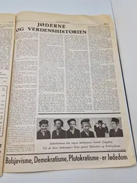 Originalt eks af den dansk nazistiske avis “Kamptegnet”