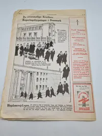Originalt eks af den dansk nazistiske avis “Kamptegnet”