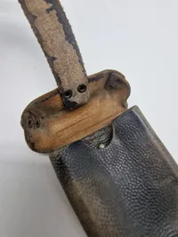 Original K98 ammunitionstaske - skåret og anvendt af modstandsbevægelsen
