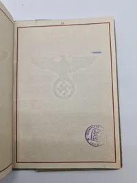Originalt tysk wehrpas mm.