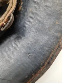 Original tysk Luftschütz hjelm - ww2