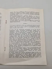 Samling originale blade fra det danske nazistparti (Efter ww2)