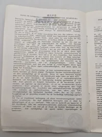 Samling originale blade fra det danske nazistparti (Efter ww2)